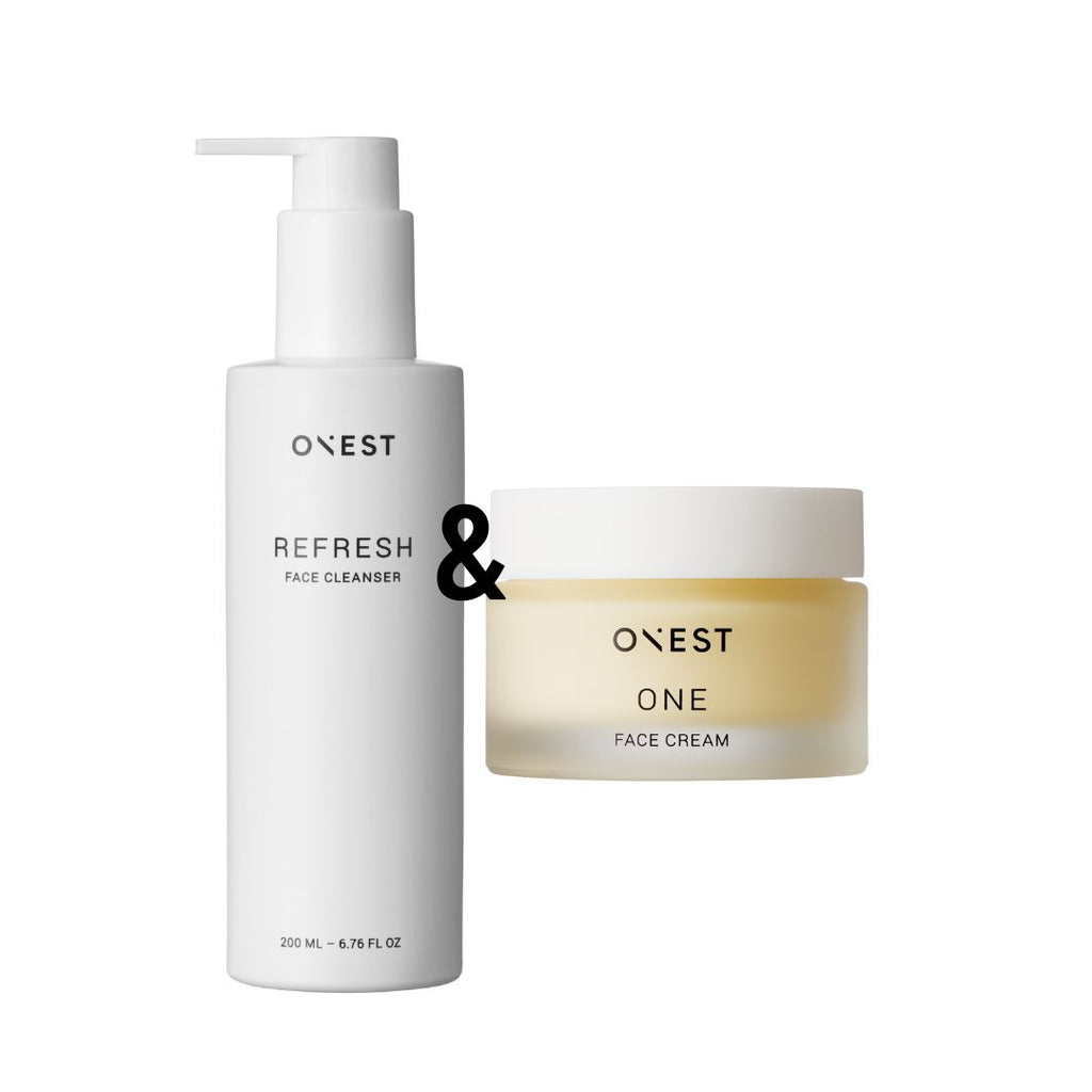 ONEST 24/7 Set - kompletní péče s Refresh cleanserem a One krémem