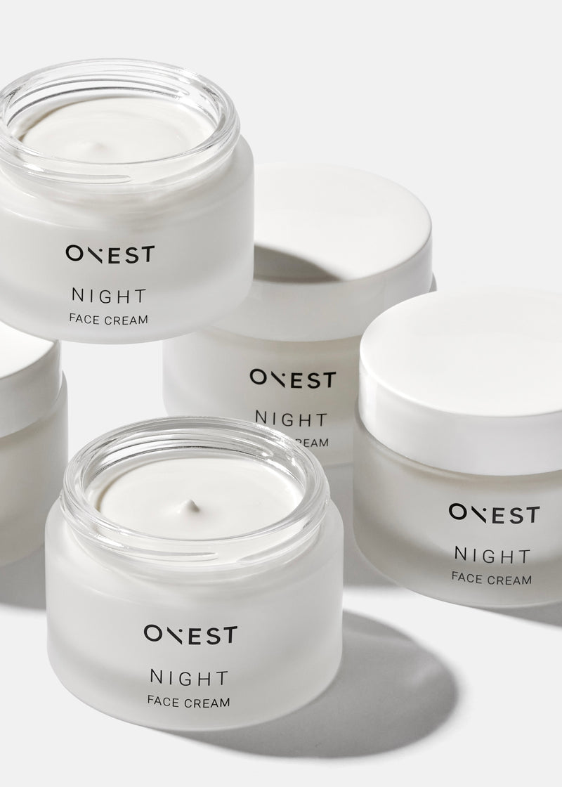ONEST Night Cream - noční regenerace s mořskými řasami a adaptogeny