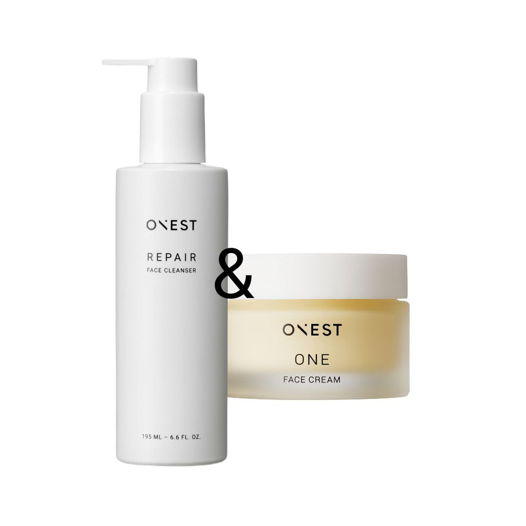 ONEST Repair XL & One Set - krémový cleanser a univerzální krém pro náročnou pleť